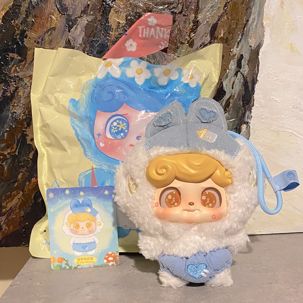 Q.Kid Fairytales Dream Bunny Plush Pendant